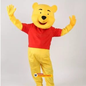 Pooh Bear Mascot