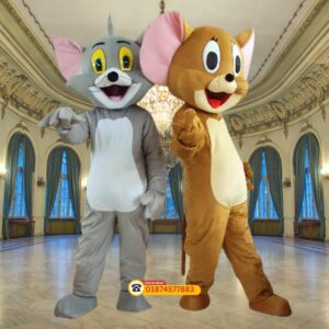 Tom and Jerry Mascot Costume