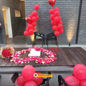 Valentines Day Balloon Decoration